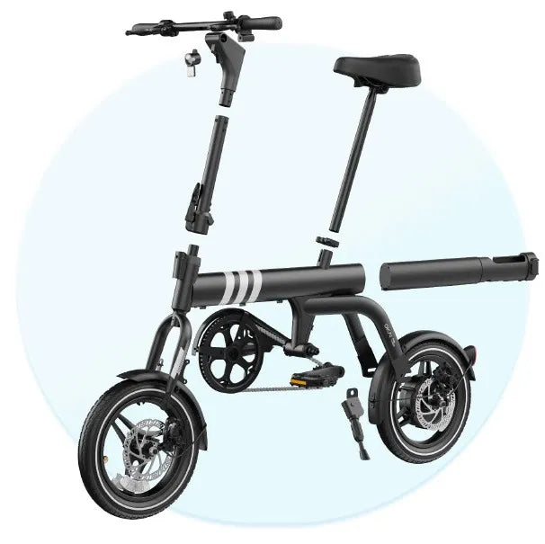 OKAI EBF20 FlexNano Compact Folding Electric Bicycle | 450W Peak Power, 25km/h