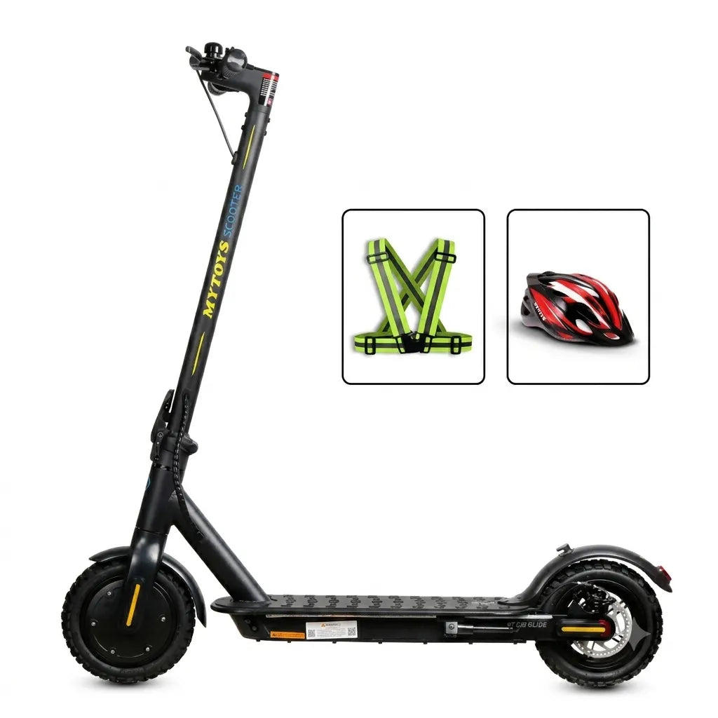 MT750 Foldable Electric Kick Scooter - 45 km/h High Speed, 350W Motor, 10-15 km Range - Lightweight & Portable