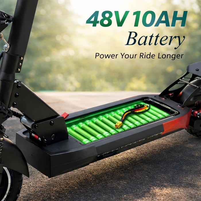 MYTOYS MT908 Electric Scooter - 65km/h Top Speed, 750W Motor, 35-40km Range - Seat & Off-Road Tires