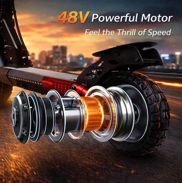 MYTOYS MT908 Electric Scooter - 65km/h Top Speed, 750W Motor, 35-40km Range - Seat & Off-Road Tires