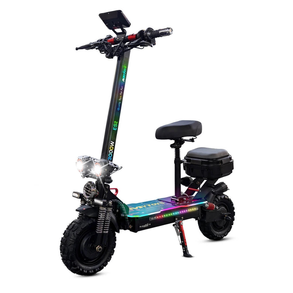 MT400 Electric Scooter – 95km/h, 3000W, 48V, 40-45km Range – Foldable & Dual Suspension
