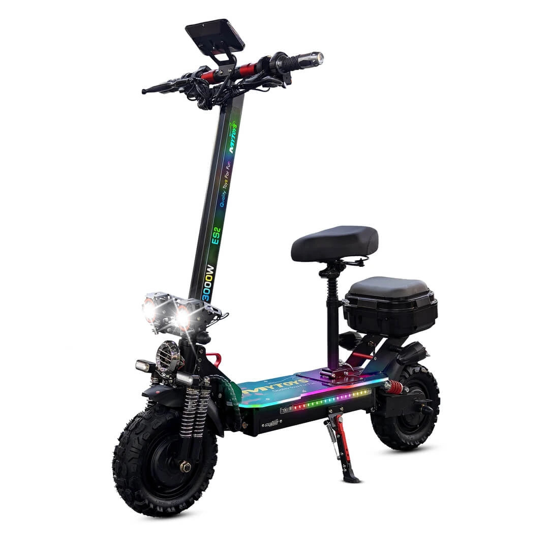 MT400 Electric Scooter – 95km/h, 3000W, 48V, 40-45km Range – Foldable & Dual Suspension