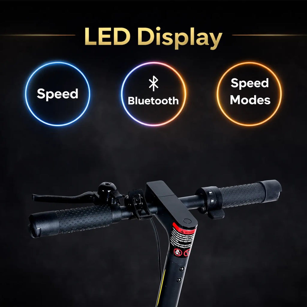 MYTOYS MT750 Foldable Electric Scooter - 45km/h High Speed, 350W Motor, 10-12km Range - Lightweight & Portable