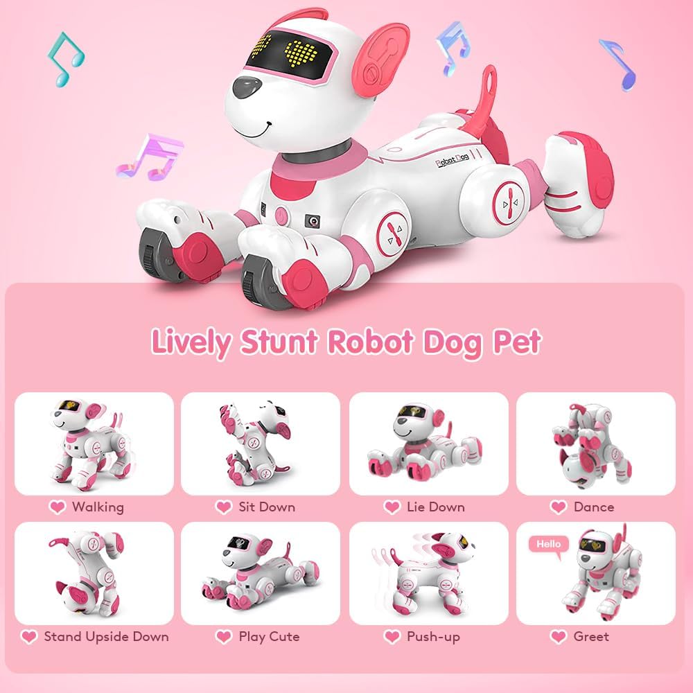 MyToys Remote Control Robot Dog Toy for Kids – Interactive Smart Walking & Dancing Puppy