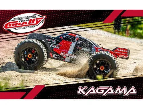 MYTOYS Kagama XP 6S Monster Truck RTR 1/8 Scale – 6S Brushless High-Speed Basher, Rouge (C-00274-R)
