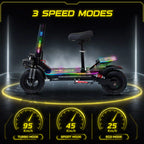 MT600 Electric Kick Scooter – 65 km/h, 1500W, 48V, 45km Range – Foldable & Dual Suspension