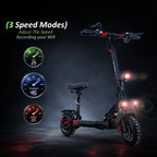MYTOYS MT908 Electric Scooter - 65km/h Top Speed, 750W Motor, 35-40km Range - Seat & Off-Road Tires