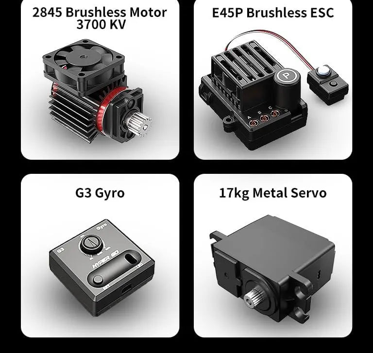 MJX Hyper Go 14304 1/14 Brushless RC Car – 4WD 45+ KM/H High-Speed Drift Performance with Metal Hydraulic Shocks & Dual Tires | UAE