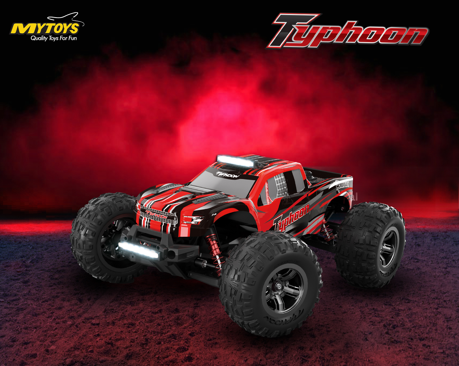 Mytoys 1:10 RC Cars, Hobby Grade 4WD 60+ KM/H Fast Speed Remote Control Truck, All Terrain Off Road Electric Buggy with 2500 mAh Modular Battery for Adults and Boys (Advanced Modding Support) - Image 4